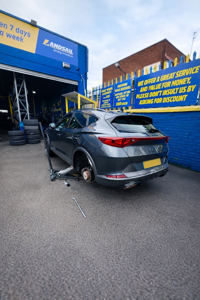 Puncture Repairs at Belmont Tyres, Liverpool